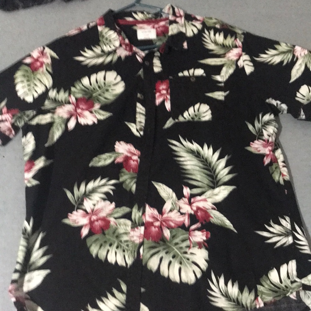 Floral Button Up